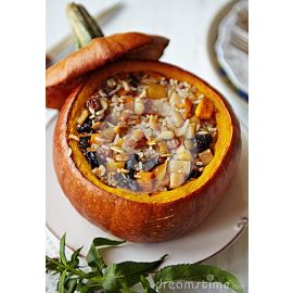 Arròs integral amb carabassa