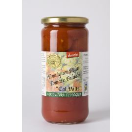Tomata Sencera Pelada DEMETER-Biodinamica, pot de 660 g