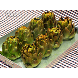 Carxofes al forn
