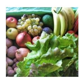 Cistella Mitjana amb fruita i verdura ECO