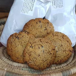 Cookies ECO amb xips de xocolata negra 70%