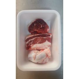 Ossos i carn per fer brou. 500 gr Envasat al buit